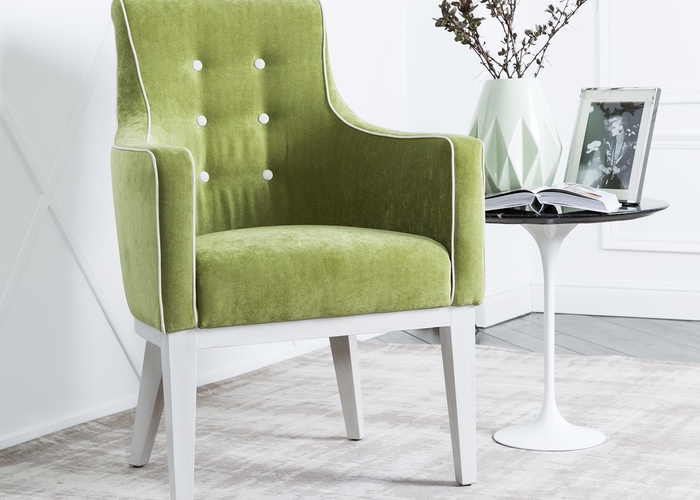 Кресло Modest | Модест от Tanagra в интерьере. Цвет зеленый